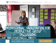 Tablet Screenshot of jewellfacilitation.com